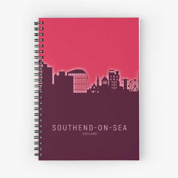 Item preview, Southend-on-Sea England Skyline designed and sold by ArtPrints.