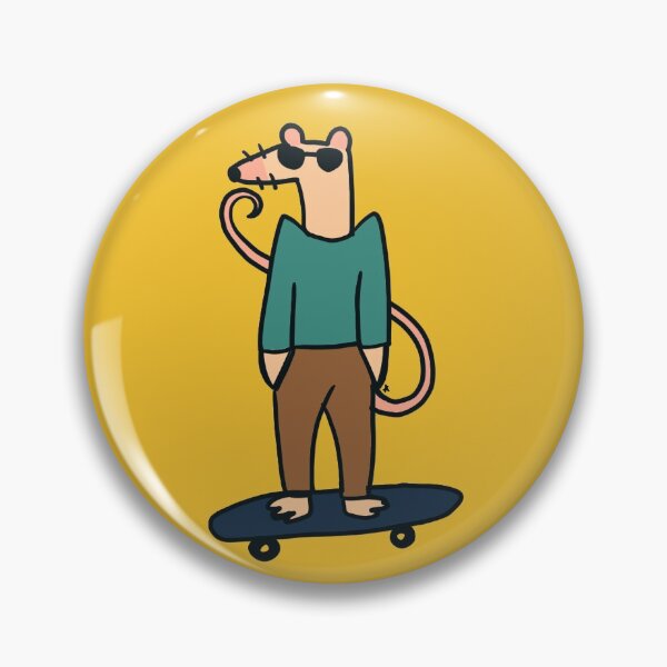 Item preview, Rat on the skateboard designed and sold by iannashop.
