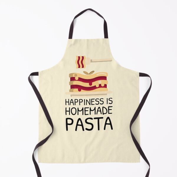 Artikelvorschau,  vor allem, wenn das Essen mit Liebe aus dem Komfort unserer eigenen Küche zubereitet wird. Dies wäre ein großartiger Druck auf einer Schürze für Leute, die verrückt nach Spaghetti und Lasagne sind! entworfen und verkauft von Telle Garcia.