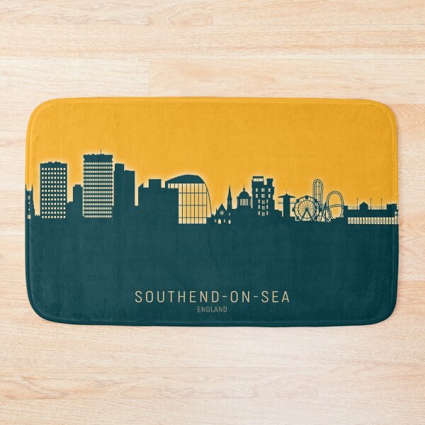 Item preview, Southend-on-Sea England Skyline designed and sold by ArtPrints.
