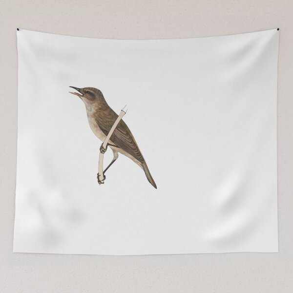 Item preview, Bird Art - Great Reed warbler - Vintage Print Art designed and sold by Studio66Designs.