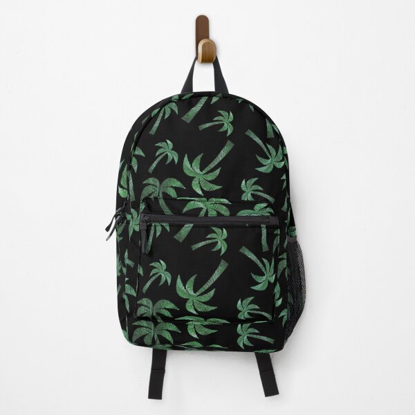 Item preview, green palm tree pattern designed and sold by knst-wrk.