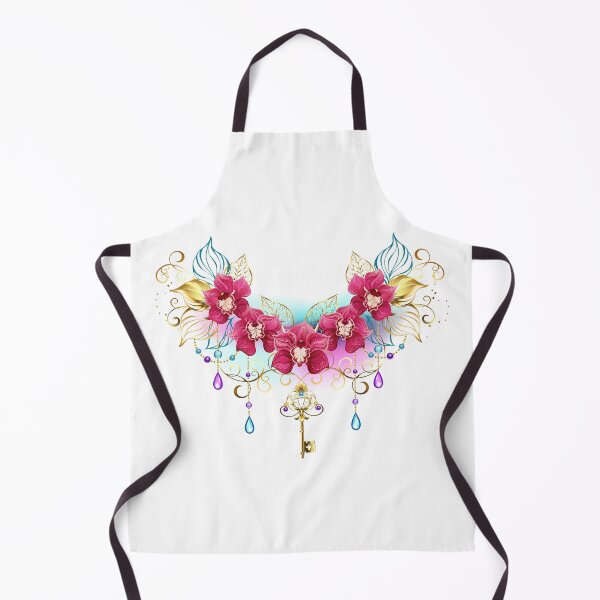 Item preview, Pink Orchids with Beads and Gold Key designed and sold by Blackmoon9.