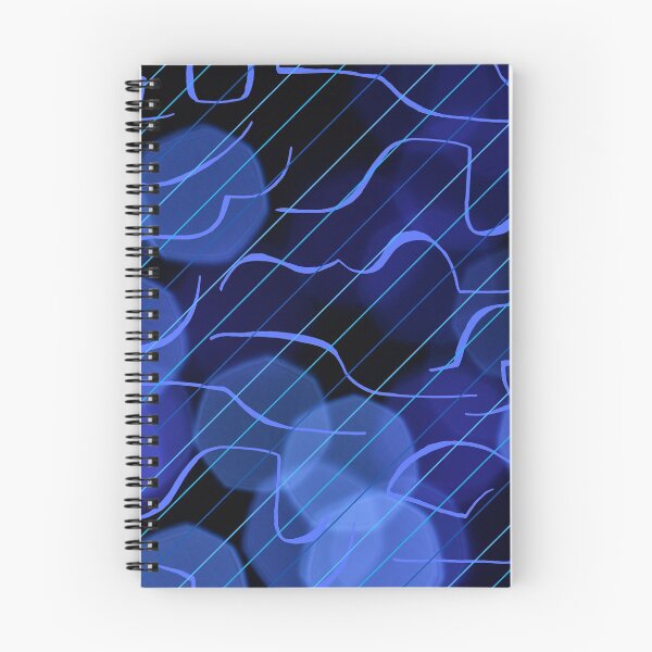 Aperçu de l'œuvre Conception de lignes et de bandes bleu foncé. créée et vendue par Beatific Art Dv.