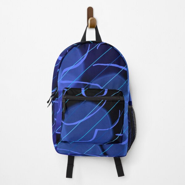 Item preview, Dark blue lines and strips design. designed and sold by Beatific Art Dv.