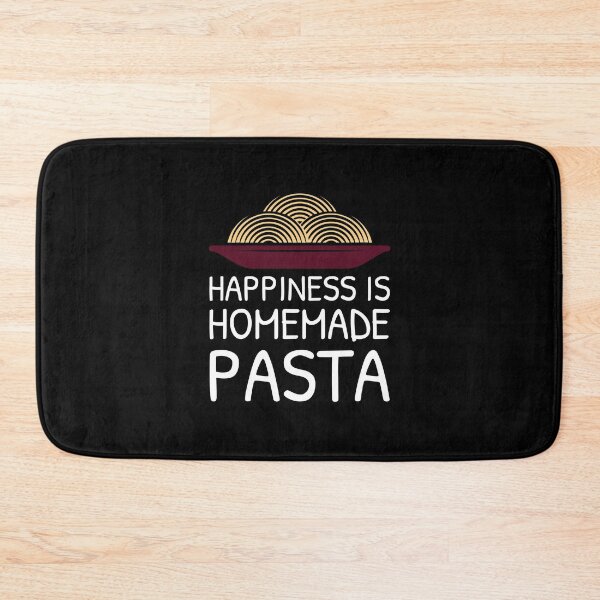 Item preview, Cute Noodle Plate Homemade Pasta Saying designed and sold by Telle Garcia.