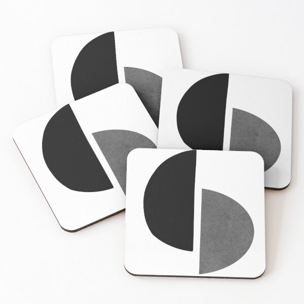 Item preview, Semicircles in Grey designed and sold by LittleEagleArt.