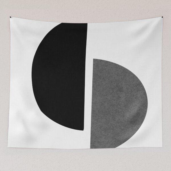 Item preview, Semicircles in Grey designed and sold by LittleEagleArt.