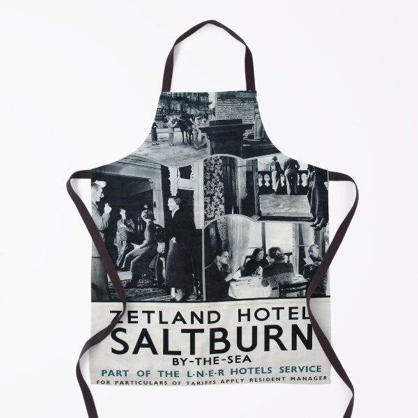 Item preview, Railway Poster Saltburn designed and sold by stickart-marek.