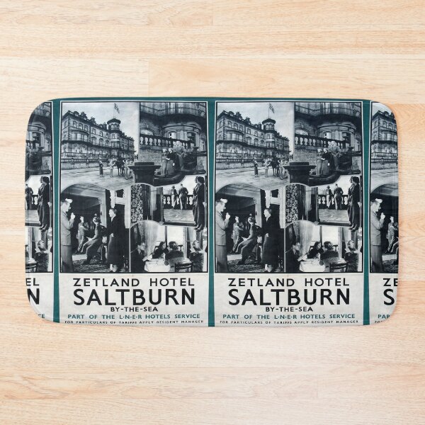 Item preview, Railway Poster Saltburn designed and sold by stickart-marek.