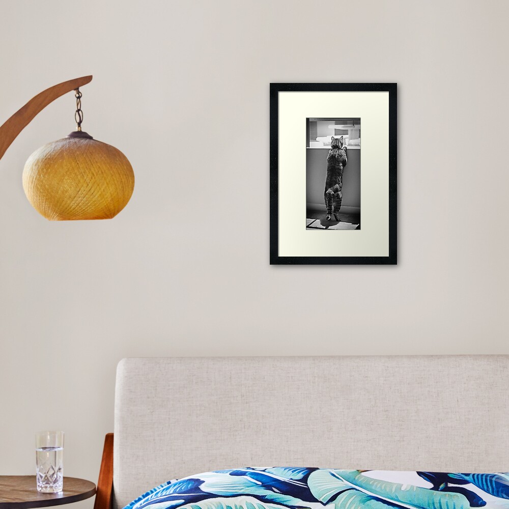 Item preview, Framed Art Print designed and sold by littleoldhag.