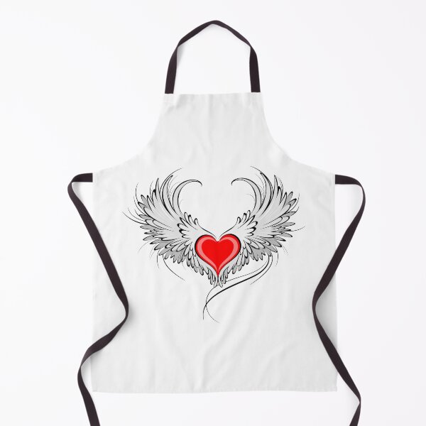 Item preview, Angel Heart with White Wings designed and sold by Blackmoon9.