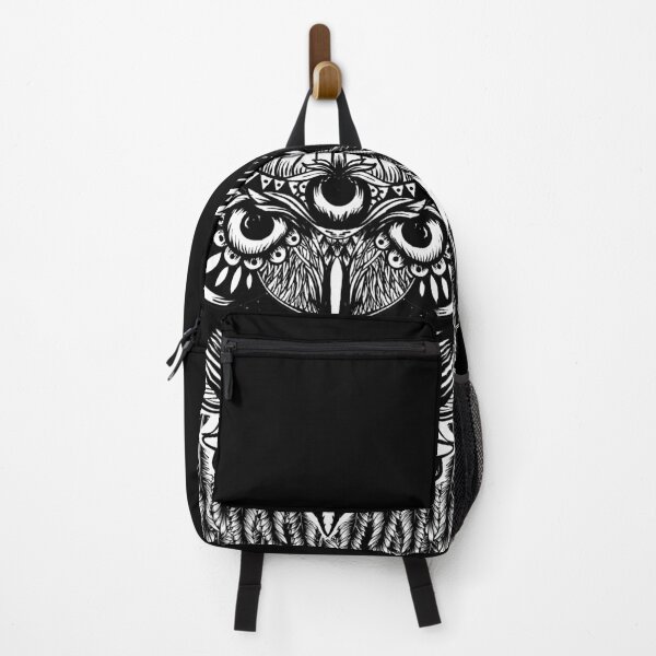 Item preview, Owl black bkg designed and sold by fakeface.