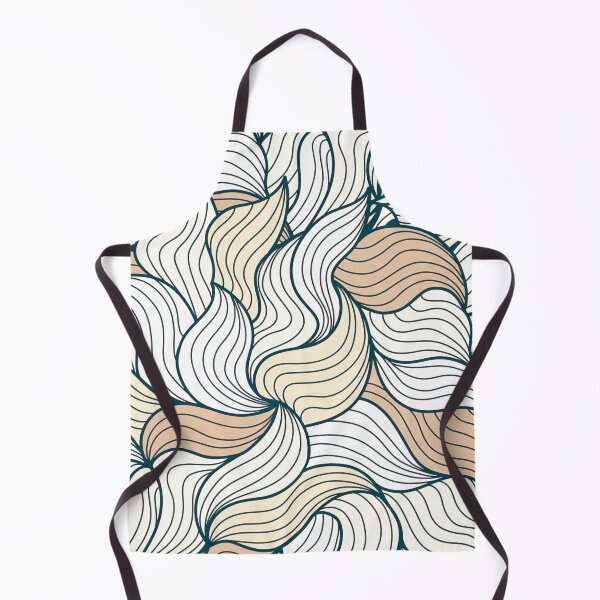 Item preview, Minimalistic abstract leafs pattern designed and sold by baligaia.