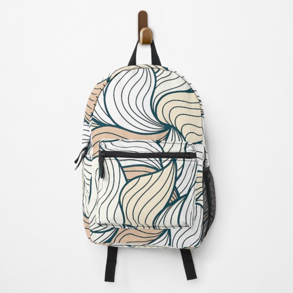 Item preview, Minimalistic abstract leafs pattern designed and sold by baligaia.
