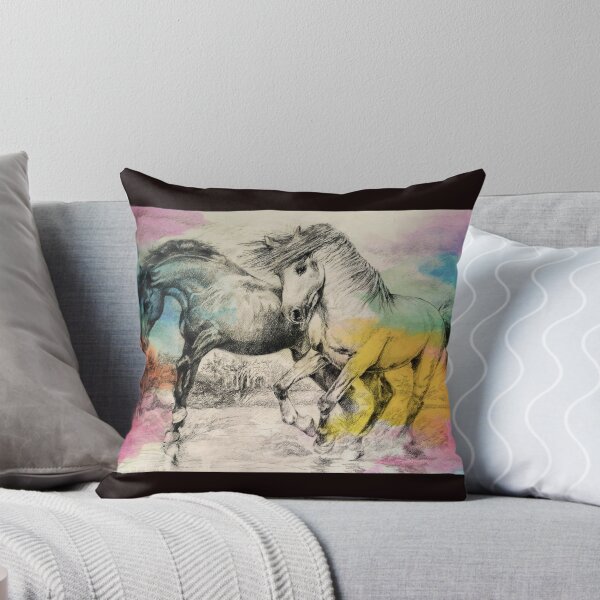 Item preview, Colour Flood Horses designed and sold by HelenBeverley.