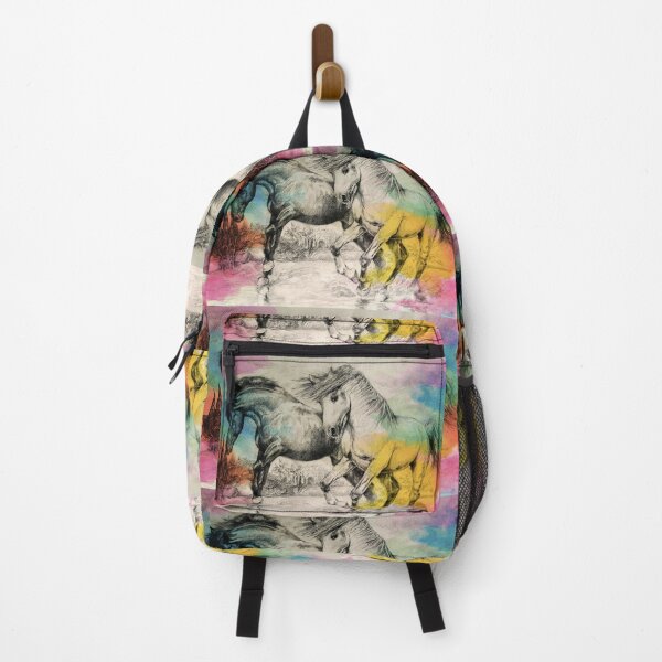 Item preview, Colour Flood Horses designed and sold by HelenBeverley.