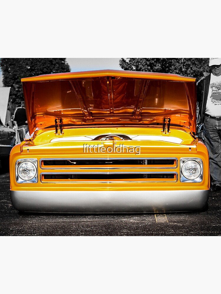 Thumbnail 3 of 3, Art Print, Orange Truck designed and sold by littleoldhag.