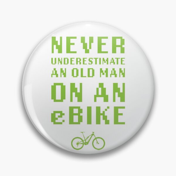 Item preview, Old man eBike t-shirt designed and sold by BikeJunkieStore.