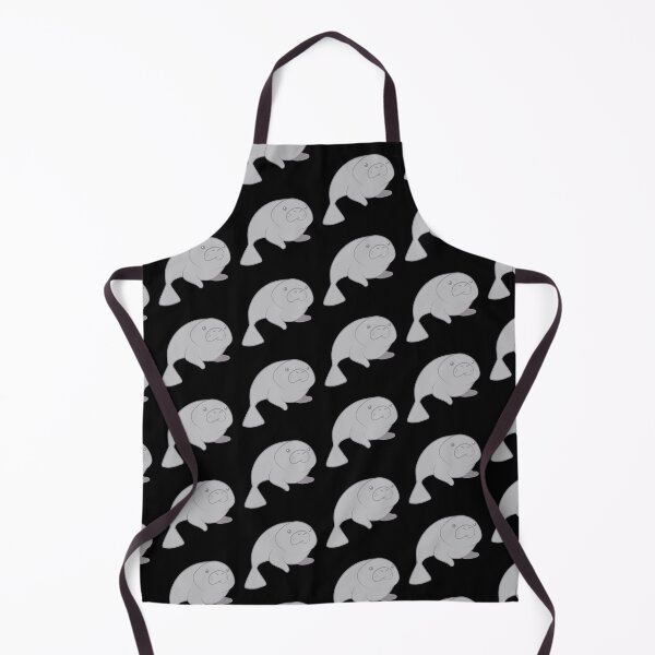 Item preview, cute grey manatee porpoise sea cow designed and sold by jazzydevil.