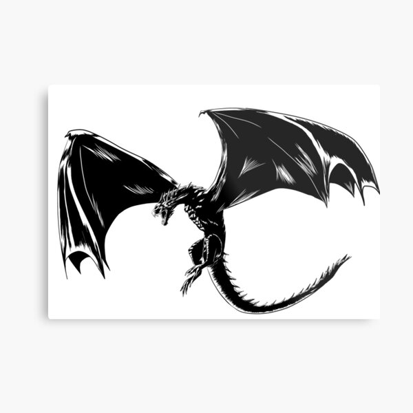 Drogon Metal Print