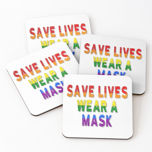 Item preview, Save Lives Wear a Mask designed and sold by MarkUK97.