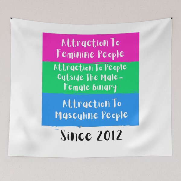 Item preview, Polysexual Pride Flag Meaning designed and sold by ZayZayDesigns.