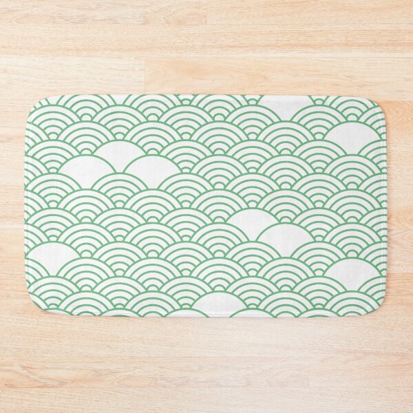 Item preview, Minimal mint green forest pattern designed and sold by baligaia.