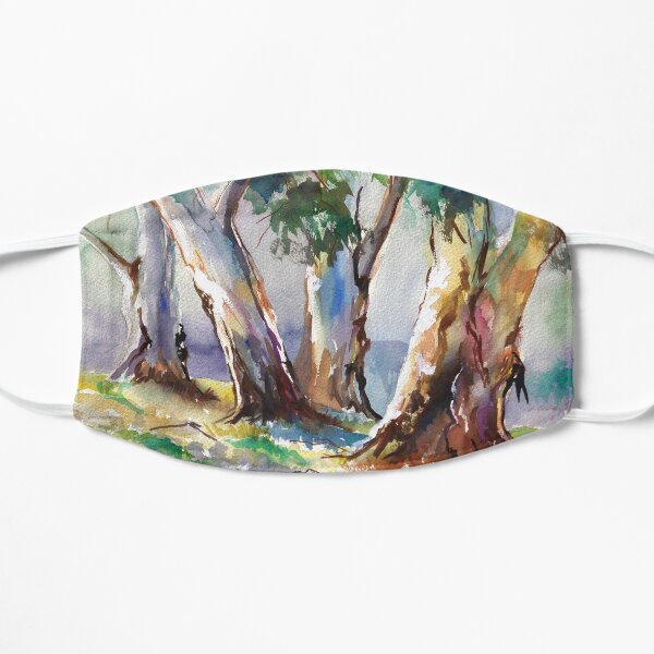 Morning Gums Flat Mask