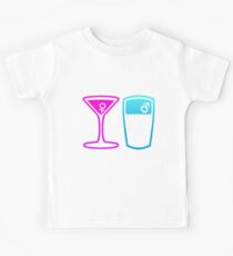 Camiseta para niños Cocktail or a pint?