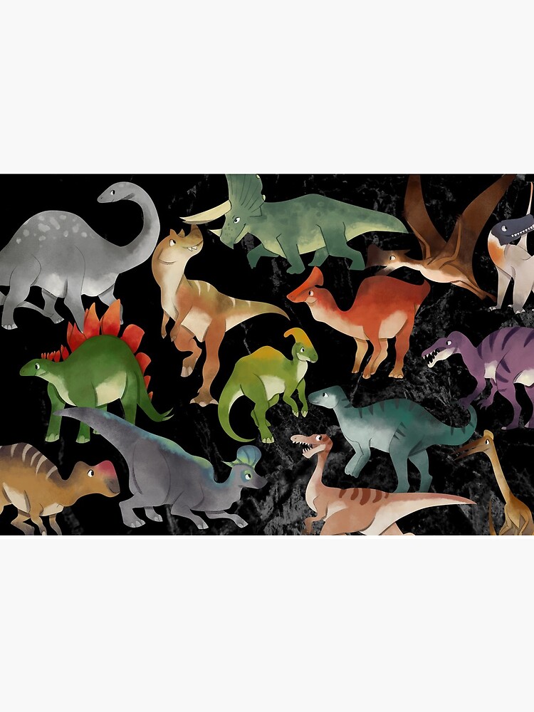 Dinosaurs Children Pattern by michisway