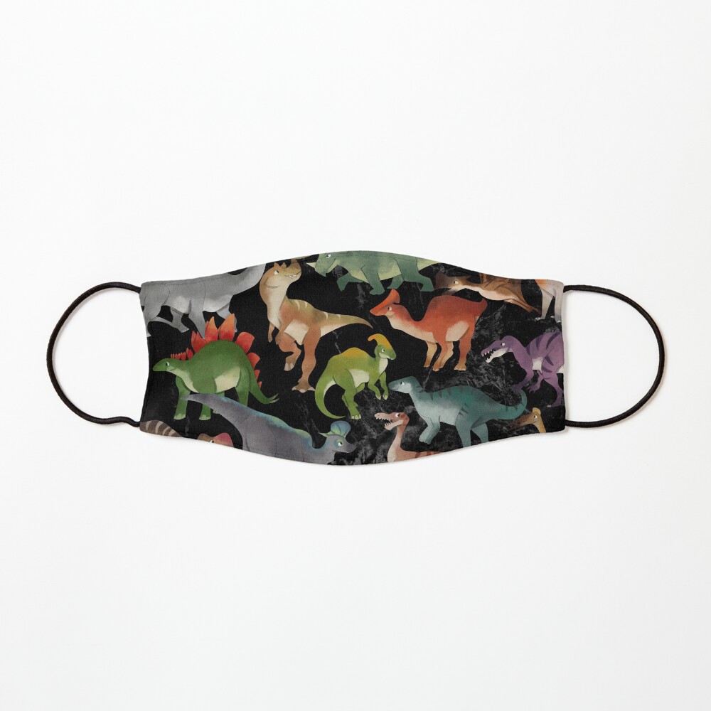 Dinosaurs Children Pattern Mask