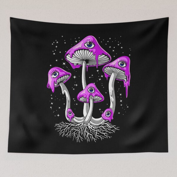 Item preview, Trippy Magic Mushrooms designed and sold by underheaven.