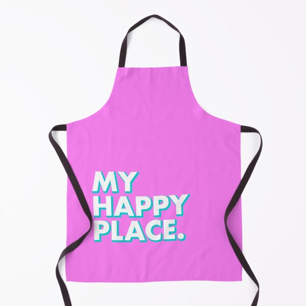 Item preview, MY HAPPY PLACE in pink designed and sold by SquareClub.