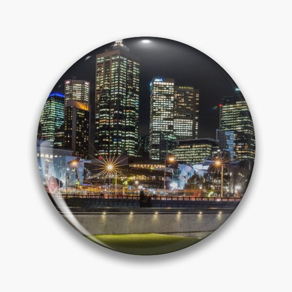 Item preview, Melbourne on a wet night from hamer hall designed and sold by MattBradfield.