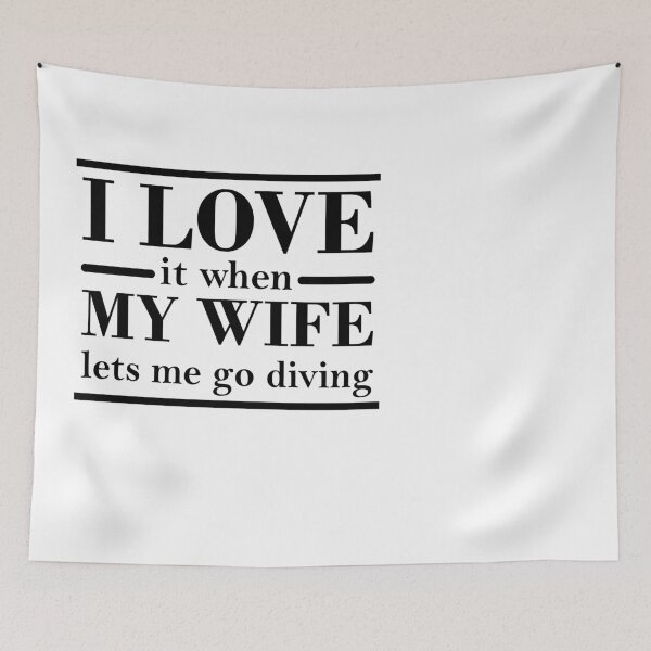 Item preview, Diver gift for married men designed and sold by Jannis12.