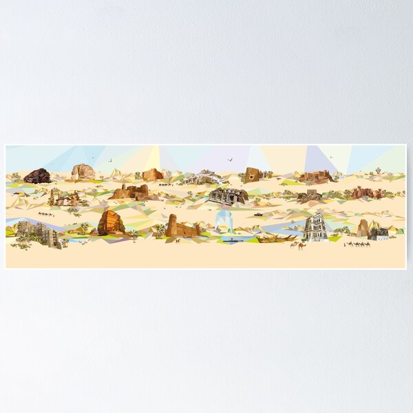 Item preview, Saudi Heritage Site designed and sold by jedyalaisa.