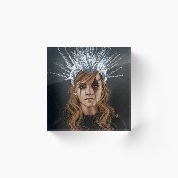 QUEEN OF ICE Acrylblock