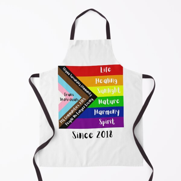Item preview, Progress Pride Flag Meaning designed and sold by ZayZayDesigns.