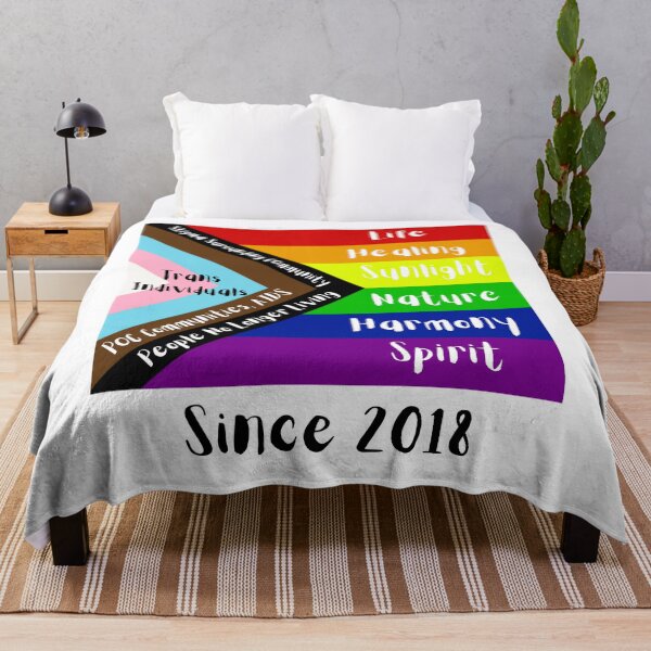 Item preview, Progress Pride Flag Meaning designed and sold by ZayZayDesigns.