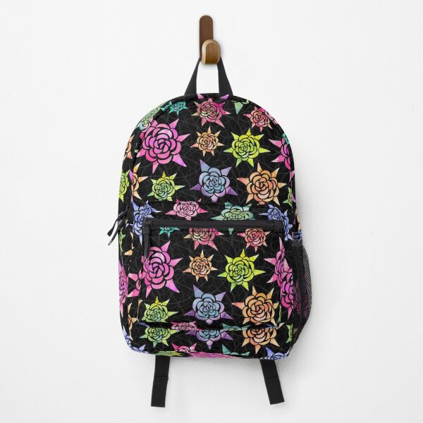 Item preview, Starburst Rainbow Rose on Black designed and sold by The Wellington Boot.