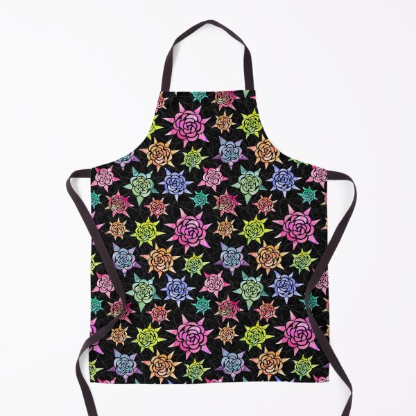 Item preview, Starburst Rainbow Rose on Black designed and sold by The Wellington Boot.