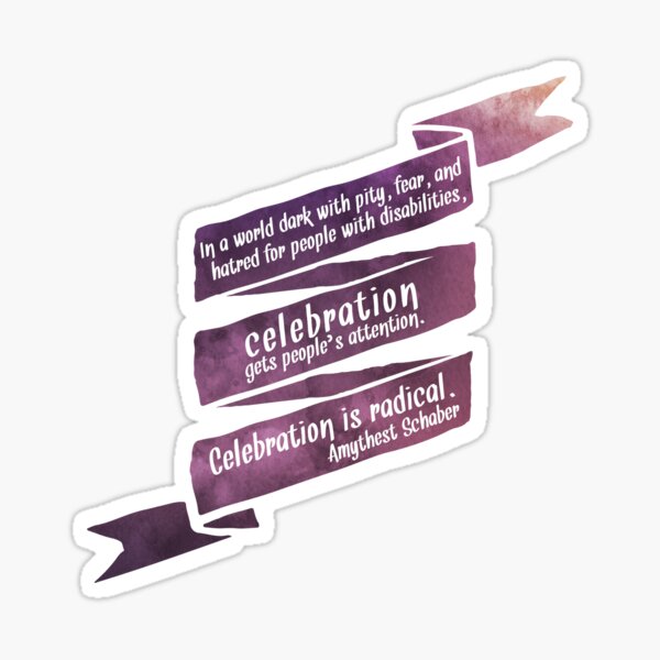 Radical Celebration Sticker