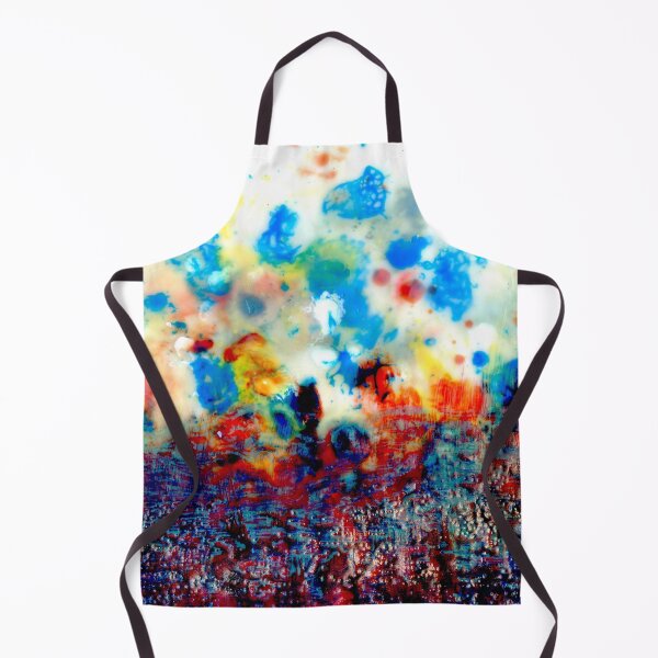 Item preview, Coral Reef Abstract Encaustic Painting designed and sold by Heatherian.