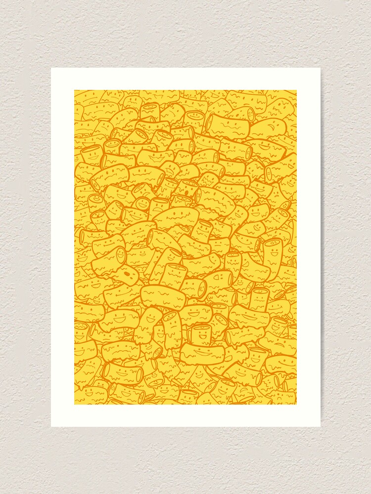 Thumbnail 1 of 3, Art Print, Mac and Cheese designed and sold by nickv47.