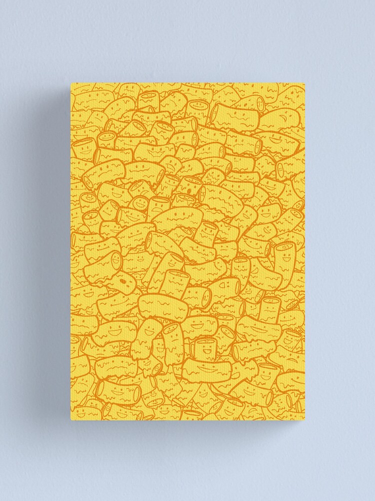 Thumbnail 1 of 3, Canvas Print, Mac and Cheese designed and sold by nickv47.