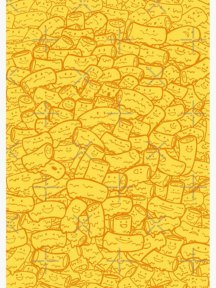 Thumbnail 3 of 3, Canvas Print, Mac and Cheese designed and sold by nickv47.