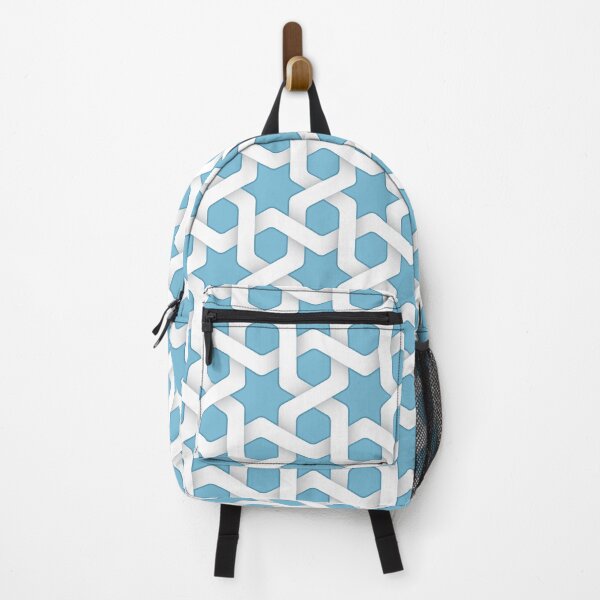 Item preview, Light Blue and White Star Pattern designed and sold by cgroenewald.