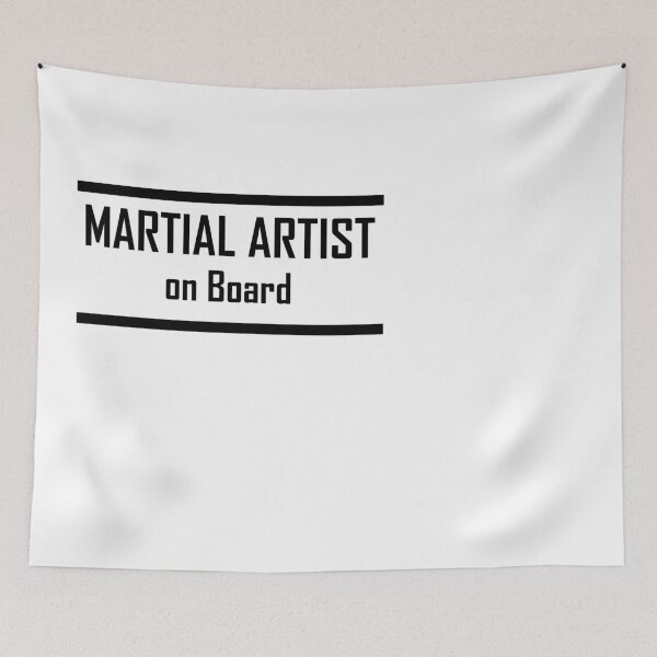 Item preview, Martial artist on board designed and sold by Jannis12.