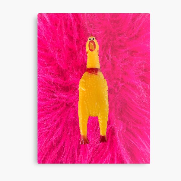 RUBBER CHICKEN I Metal Print